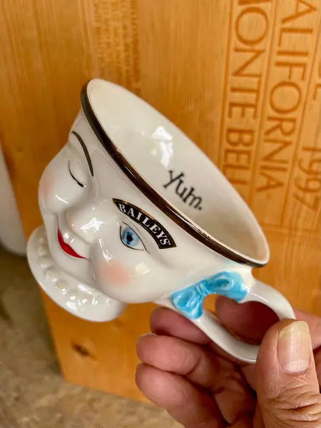 Taza De Porcelana Con Cara De Muñeca Bailey-S 1996