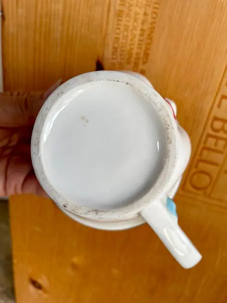 Taza De Porcelana Con Cara De Muñeca Bailey-S 1996