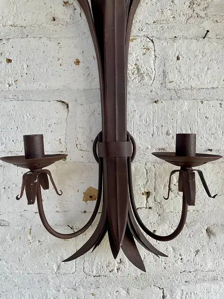 Candelabros De Pared 4 Velas - Filipinas 1990