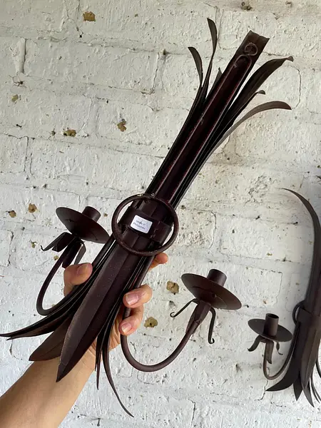 Candelabros De Pared 4 Velas - Filipinas 1990