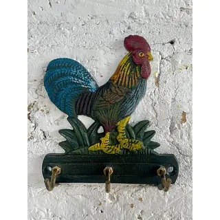 Perchero Pequeño Metálico De 3 Ganchos