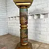 Columna Republicana En Madera - Colombia S Xix