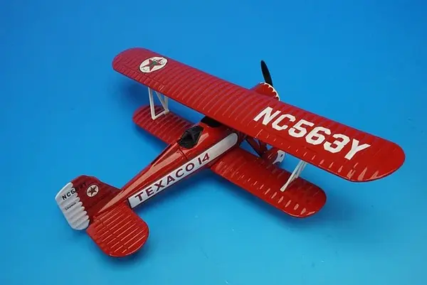 Avión De Colección Stearman Biplano - México 1995