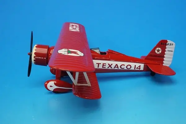 Avión De Colección Stearman Biplano - México 1995