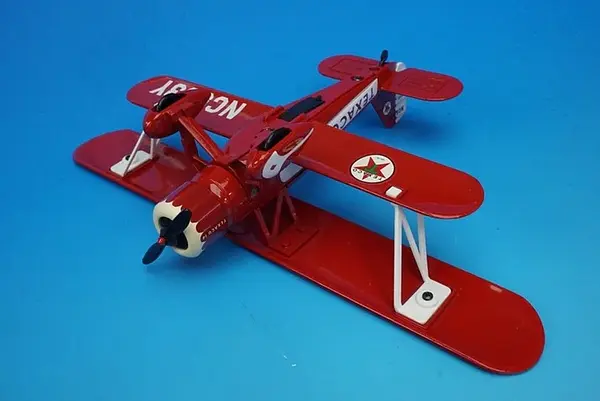 Avión De Colección Stearman Biplano - México 1995