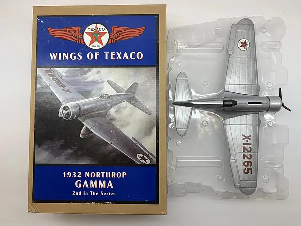 Avión A Escala Monoplano Northrop Gamma - México 1994