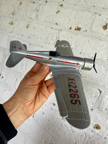 Avión A Escala Monoplano Northrop Gamma - México 1994