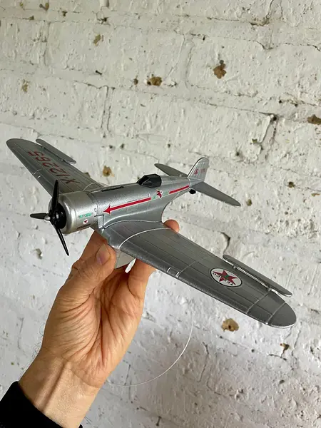 Avión A Escala Monoplano Northrop Gamma - México 1994