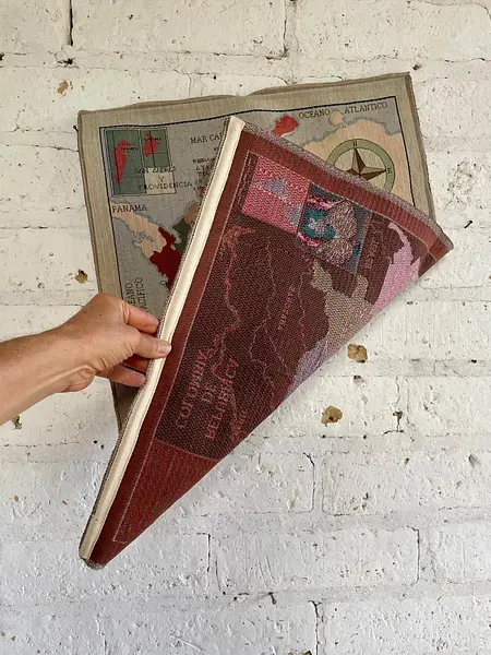 Mapa Político De Colombia Sobre Jacquard - Colombia 2000