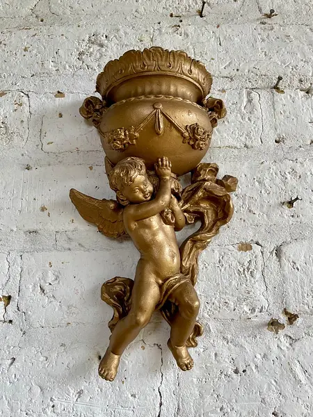 Querubín En Resina 1970