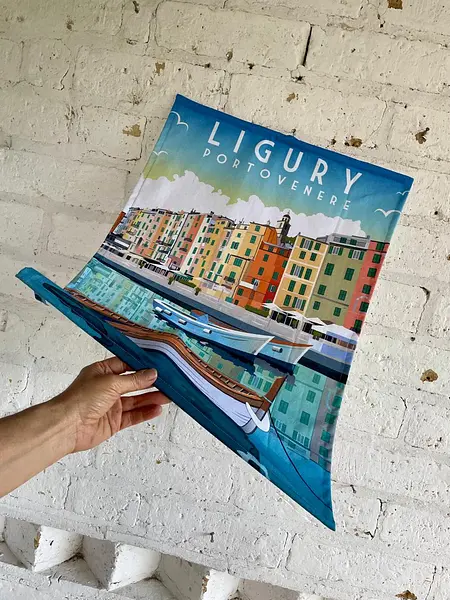 Pendón De Portovenere Ligury Italia