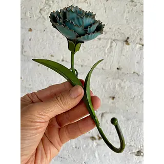 Clavel Metálico Con Gancho De Colgar - Italia 1980