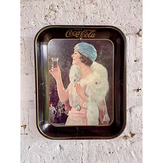 Bandeja Metálica De Coca Cola - U.S.A. 1973