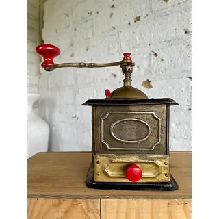 Molino De Café Con Manivela - Alemania 1920