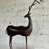 Escultura De Antílope Charles Marcak - U.S.A. 1989