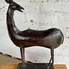 Escultura De Antílope Charles Marcak - U.S.A. 1989