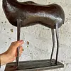 Escultura De Antílope Charles Marcak - U.S.A. 1989