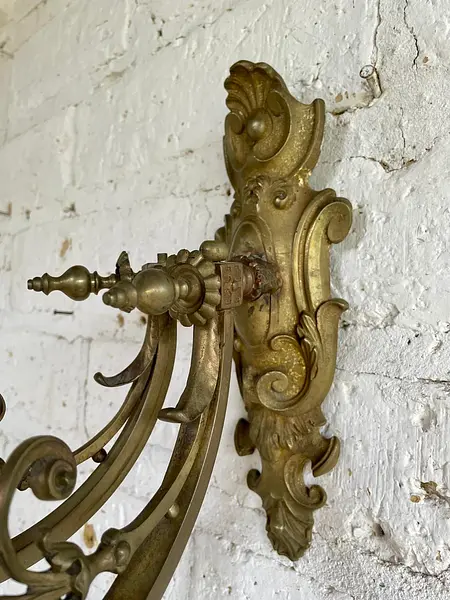 Candelabro De Pared Dos Brazos