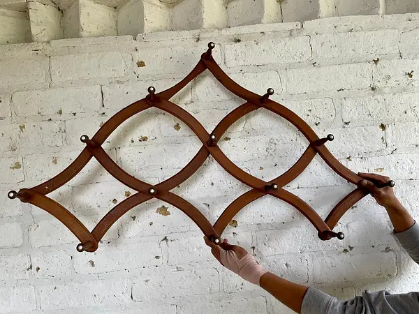 Perchero Expandible Ajustable 13 Colgadores - U.S.A. 1880