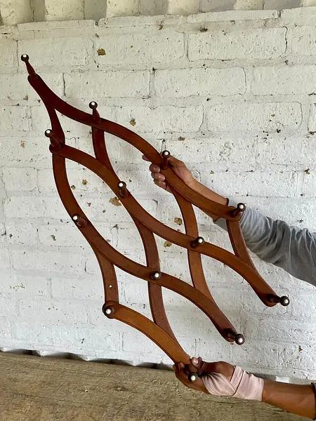 Perchero Expandible Ajustable 13 Colgadores - U.S.A. 1880