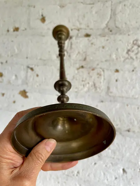 Candelabro De Bronce Indio