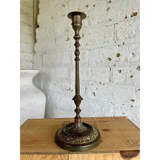 Candelabro De Bronce Indio