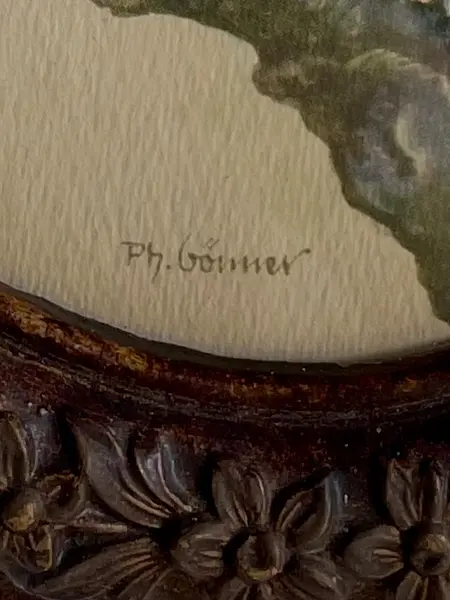 Cuadros Litografía De Pájaros P.H. Gonner, - U.S.A. 1960