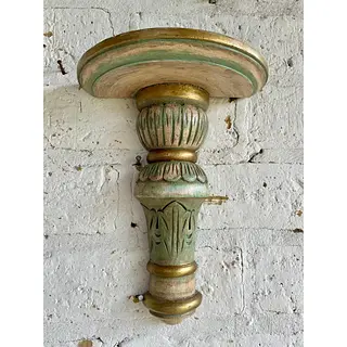 Revisar Repisa De Pared Rústica India Con Acabado Decapado