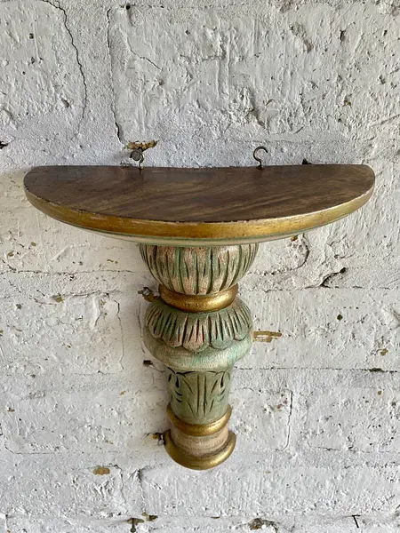 Revisar Repisa De Pared Rústica India Con Acabado Decapado