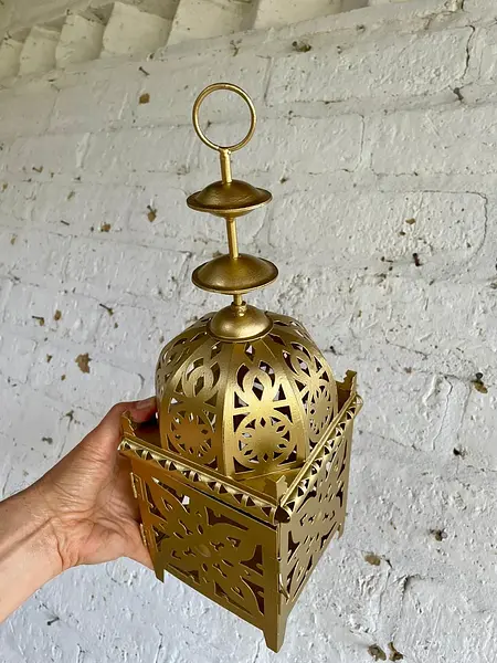 Farol Metálco Estilo Marroquí