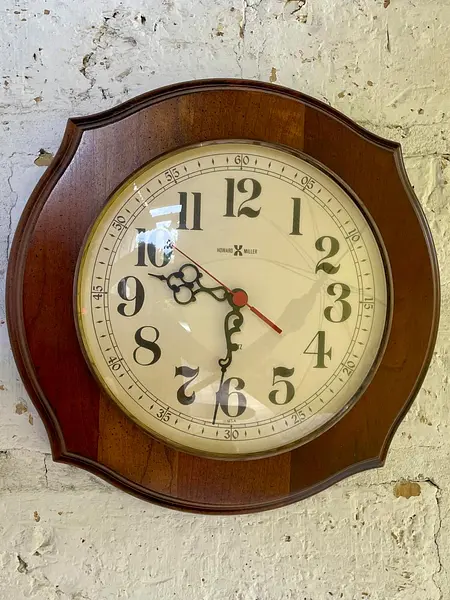 Reloj De Pared De Cuarzo Howard Miller - U.S.A. 1990