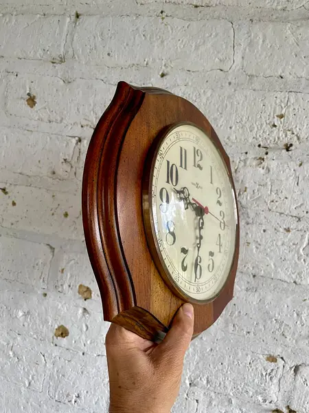 Reloj De Pared De Cuarzo Howard Miller - U.S.A. 1990