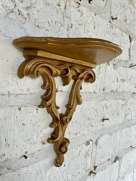 Repisa Syroco Estilo Hollywood Regency - U.S.A. 1950