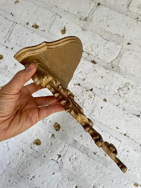 Repisa Syroco Estilo Hollywood Regency - U.S.A. 1950