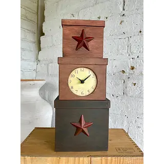 Reloj De Pila De Estilo Country Primitivo - U.S.A. 2010