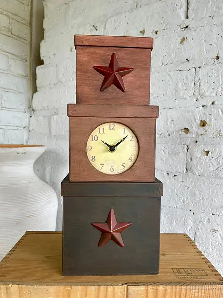 Reloj De Pila De Estilo Country Primitivo - U.S.A. 2010