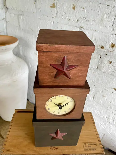 Reloj De Pila De Estilo Country Primitivo - U.S.A. 2010