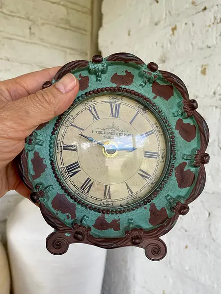 Revisar Reloj De Mesa Silencioso Villa De París