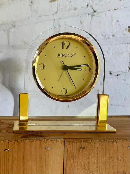 Reloj Abacus Con Alarma - Alemania Occidental 1960