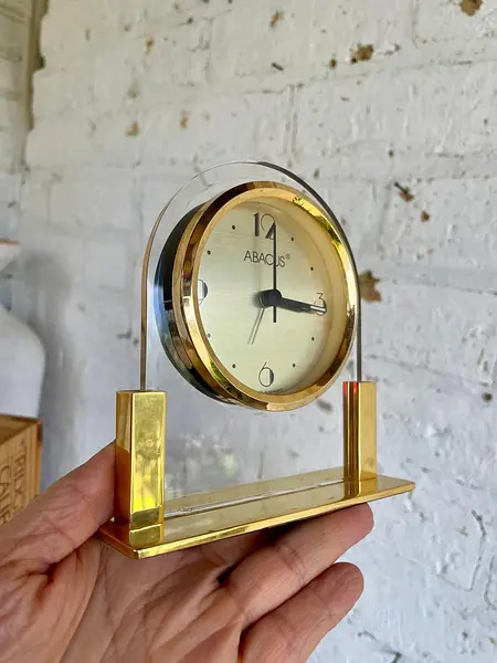 Reloj Abacus Con Alarma - Alemania Occidental 1960