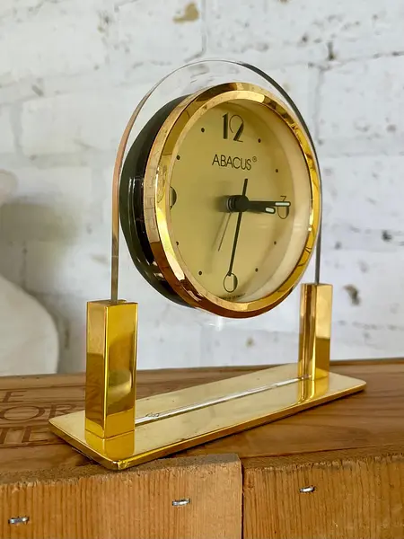 Reloj Abacus Con Alarma - Alemania Occidental 1960