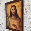 Sagrado Corazón De Jesús (Icono Artesanal) - Colombia 1950