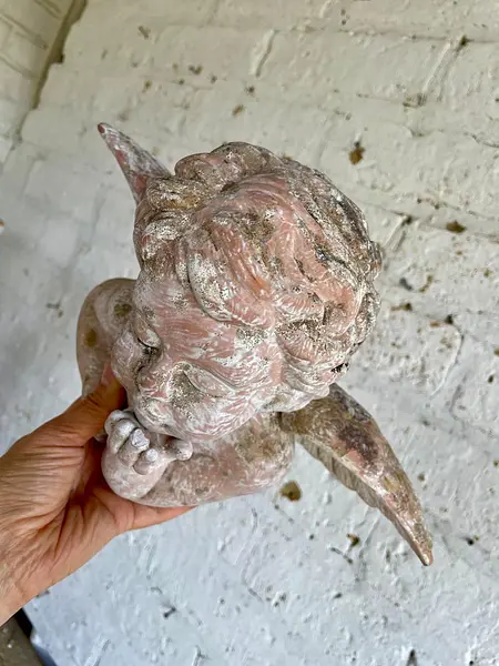 Angel Artesanal En Terracota