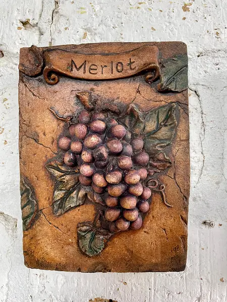 Baldosas X 4 Rústicas De Uvas En Alto Relieve