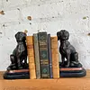 Tranca Libros X 2 Perros Resina - 1980