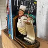 Tranca Libros Con Figura De Chef