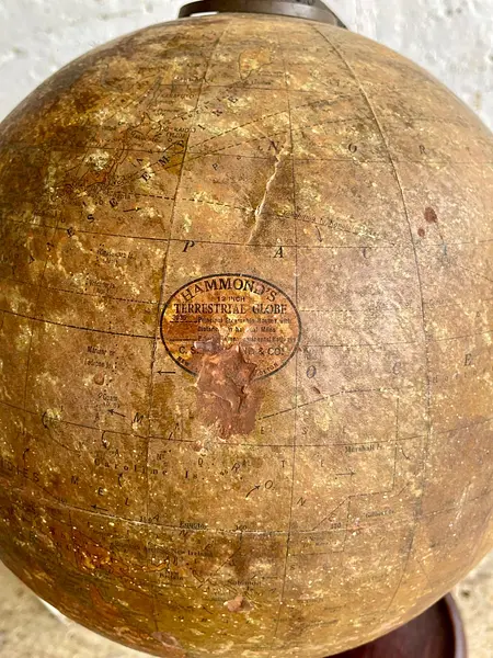 Globo Terráqueo C.S. Hammond & Co. - U.S.A. 1900