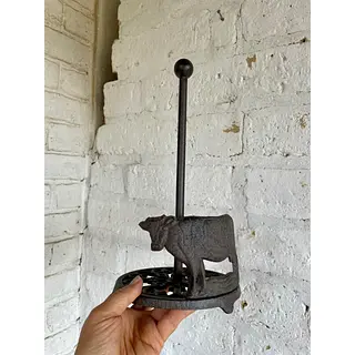 Porta Toallas De Papel Con Diseño De Vaca