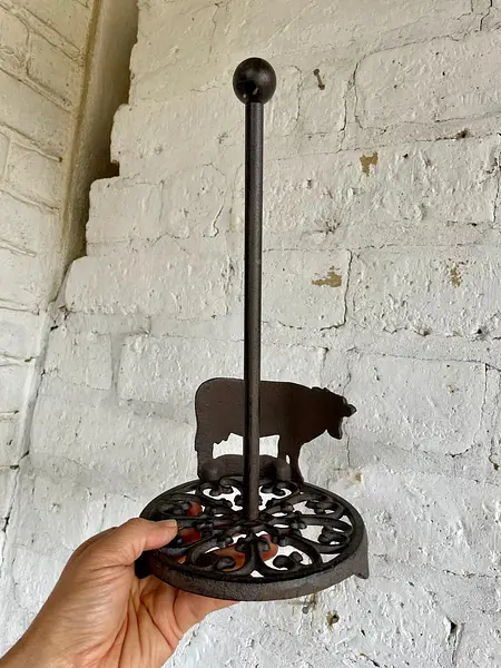 Porta Toallas De Papel Con Diseño De Vaca