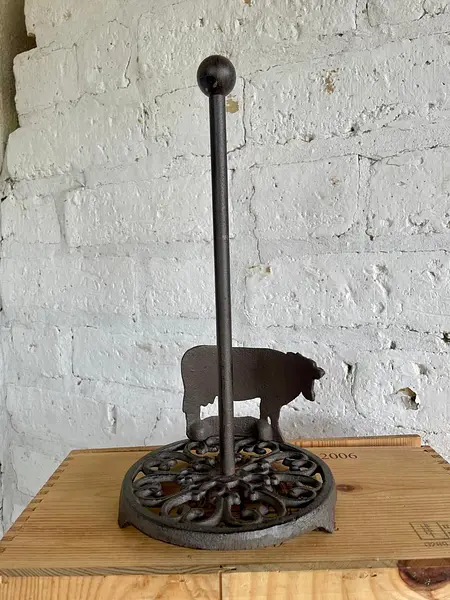 Porta Toallas De Papel Con Diseño De Vaca